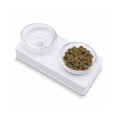 Catit 2 Platos de Vidrio 200 ml1