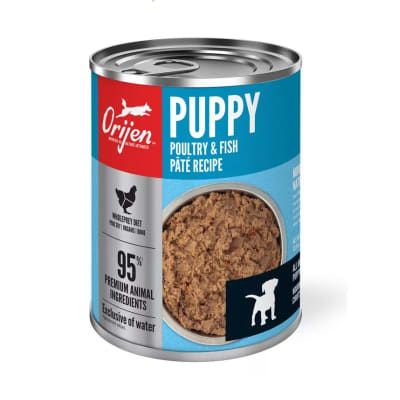 Orijen lata Puppy Poultry & Fish 363 grs1