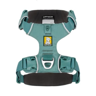 Ruffwear front range harness River Rock Green1