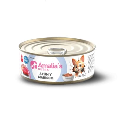 Amalia's Gatos Lata Atun y Mariscos 85 gr1
