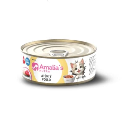 Amalia's Gatos Lata Atun Y Pollo 156 gr1