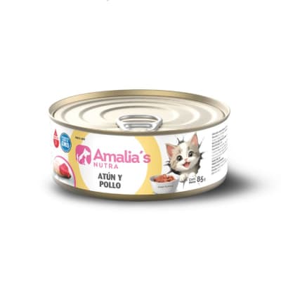 Amalia's Gatos Lata Atun y Pollo 85 gr1
