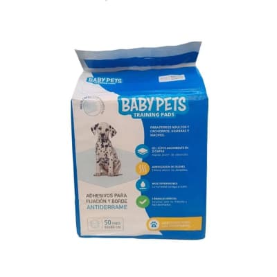 Training pads Babypets 50 unidades 60 x 60 cm1
