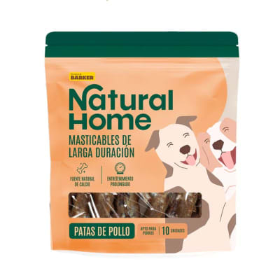 Natural Home Masticable Patas De Pollo 10 Unidades1