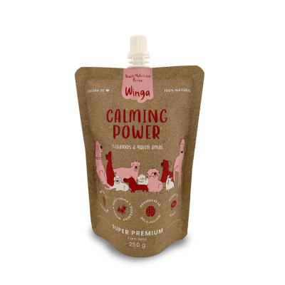Winga pouch calming power perro 250 grs1
