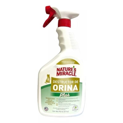 Destructor de orina plus gato Natures Miracles, 946 ml1