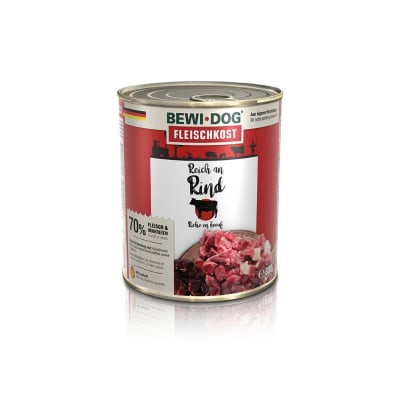Alimento Húmedo Bewidog Rico en Res 800 gr1