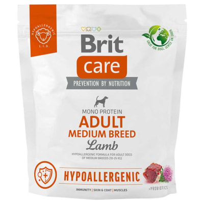 Brit care adult medium breed Lamb & Rice 1kg1
