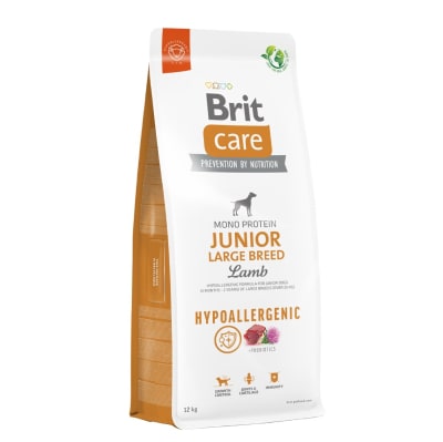 Brit care junior large breed Lamb & Rice1
