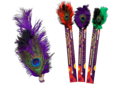 Varilla pluma pavo real1