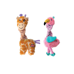 Kong knot twists assorted (jirafa-flamenco)