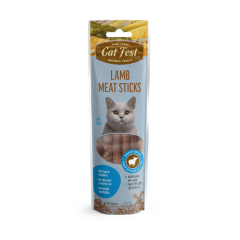 Catfest barras de carne de cordero 45gr