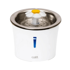 Catit 2.0 Fuente bebedera flor acero inox 3L