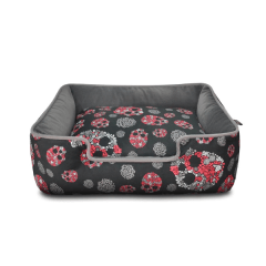 Lounge Bed Skull & Roses