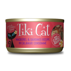 Tiki Cat Makaha Grill Caballa y Sardina En Consome de Calamar 80gr