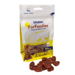 BZ Perro Chip Corazon de Pollo Y Arroz 100grs