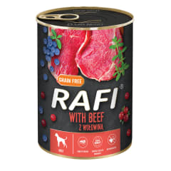 Rafi Beef Blueberry y cranberry 800 grs