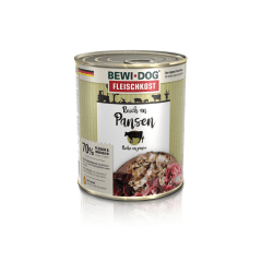 Alimento húmedo BewiDog rico en Panza