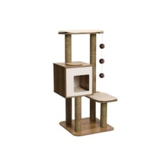 CATIT VESPER CAT FURNITURE V HIGH BASE NOGAL
