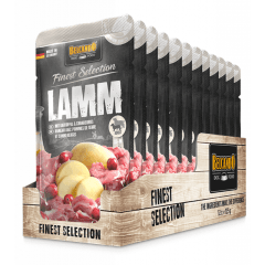 Belcando sobre Cordero y patata con arandanos 125 grs