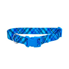 Coastal style collar Plaid