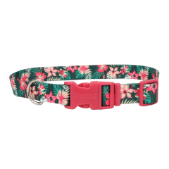 Coastal style collar tropical flower