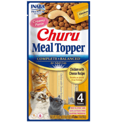 Churu Gato Meal Topper Pollo Queso 4 unidades