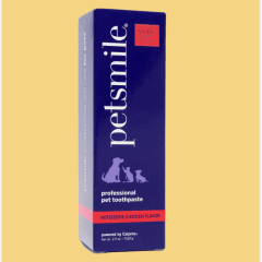 Pasta De Dientes Para Perros y Gatos Tubo 74g Sabor Pollo Asado