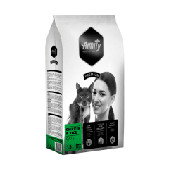 Amity Premium gato pollo y arroz 1.5 Kg