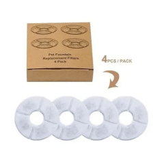 Filtro fuente de agua 4 unidades