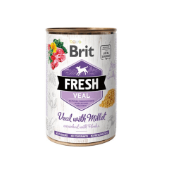 Brit fresh veal with millet