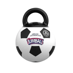 Jumball Pelota de futbol con mango de goma
