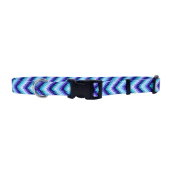 Coastal style collar teal purple diam
