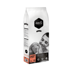 Amity Premium perro salmon y arroz 15 Kg