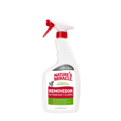 Removedor de manchas y olores perro, Natures Miracles 709 ml