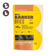 Barker Bites Higado de res 100 gr