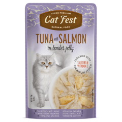 Catfest pouch Atun con salmon 70 grs