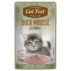 Catfest pouch pato mousse  gatitos 70 grs