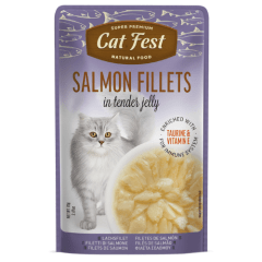 Catfest pouch Salmon fillets 70 grs