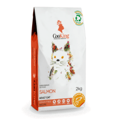 Cooking gatos adultos Salmon