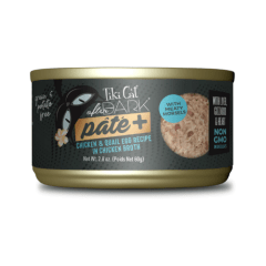 Tiki Cat After Dark Pate+ Pollo y Huevo de Codorniz 80 gr