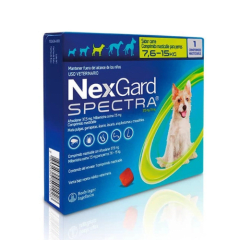 Nexgard Spectra masticable 7,6 - 15 kg