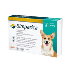 Simparica 10 a 20 kg 3 comprimidos