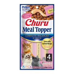 Churu Gato Meal Topper Atun y Salmon 4 Unidades