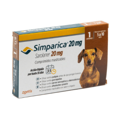Simparica x 1 comp. 5,1 - 10 kg
