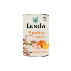 Lenda gato ave, pavo y calabaza 400 grs