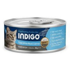 Indigo lata atún con salmon 80 grs