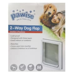 Puerta abatible para perros M 39x45 cm