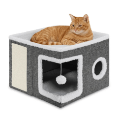 Cubo felino ingreso esquina