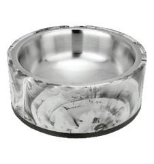 Kumar plato perro antideslizante marmoleado 1200 ml